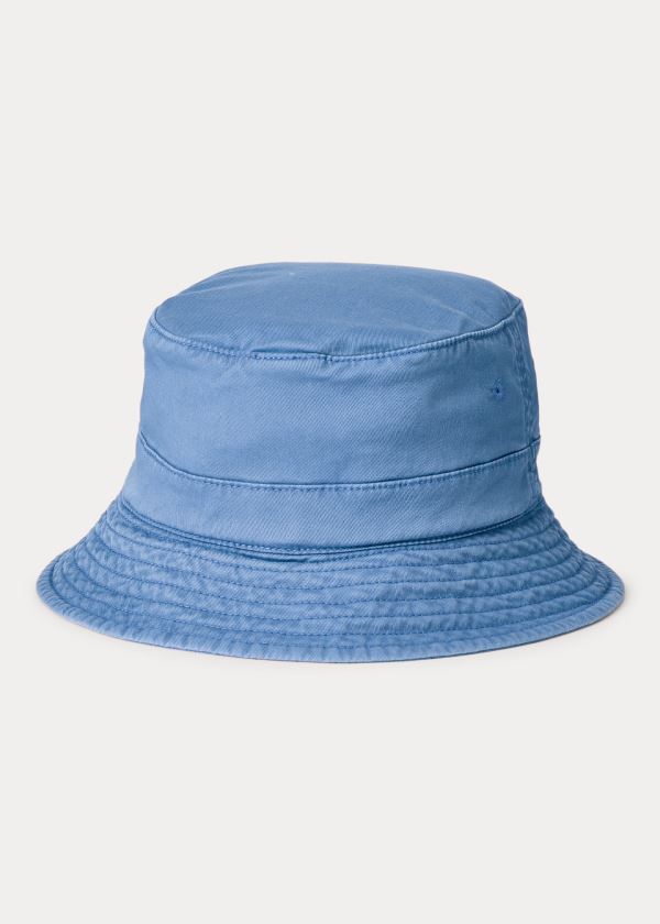 Chapeus Polo Ralph Lauren Stretch-Algodão Bucket Homem 29361-UCMI